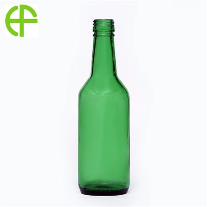 360 ml smaragdno zelena steklenica Hi Liquor Steklenica